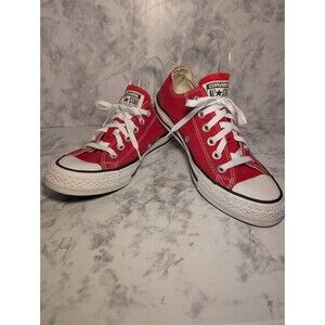 Converse CTAS Shoes Men 6 Women 8 OX Red Unisex Casual Skater Sneakers M9696